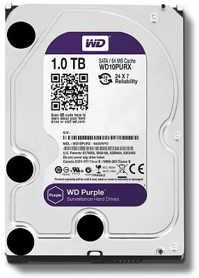 Жёсткий диск WD Purple WD10PURZ 1TB